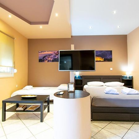Sunset Apartments Free Shuttle From Athen'S Airport Spáta Exterior foto