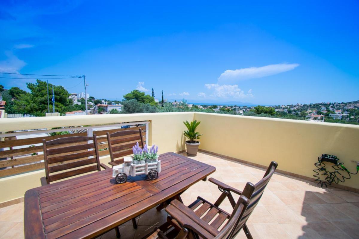 Sunset Apartments Free Shuttle From Athen'S Airport Spáta Exterior foto