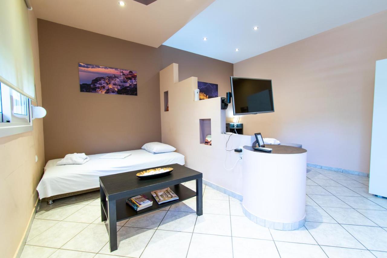 Sunset Apartments Free Shuttle From Athen'S Airport Spáta Exterior foto