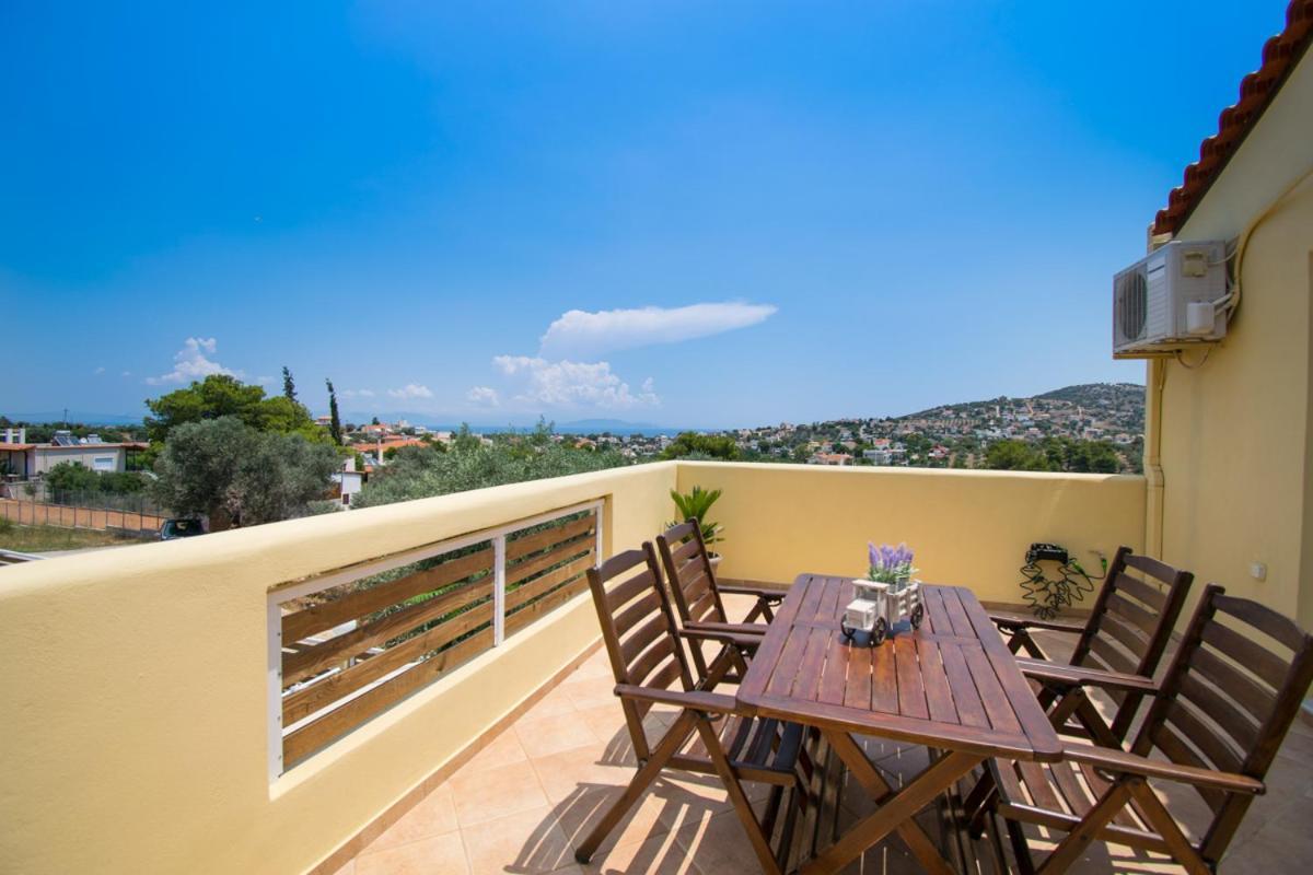 Sunset Apartments Free Shuttle From Athen'S Airport Spáta Exterior foto